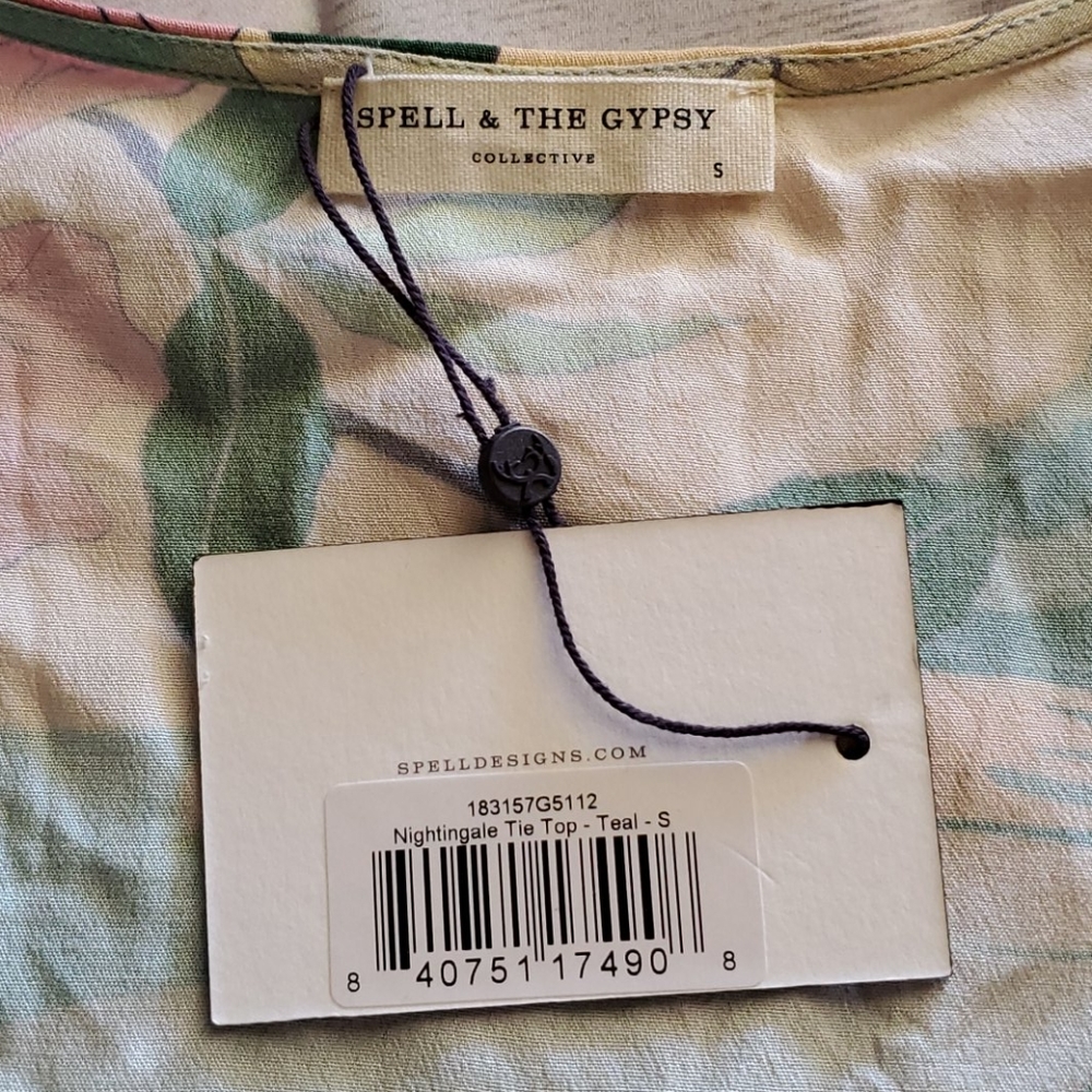 NWT Top and Pants SPELL Nightingale pants set - Picture 7 of 11